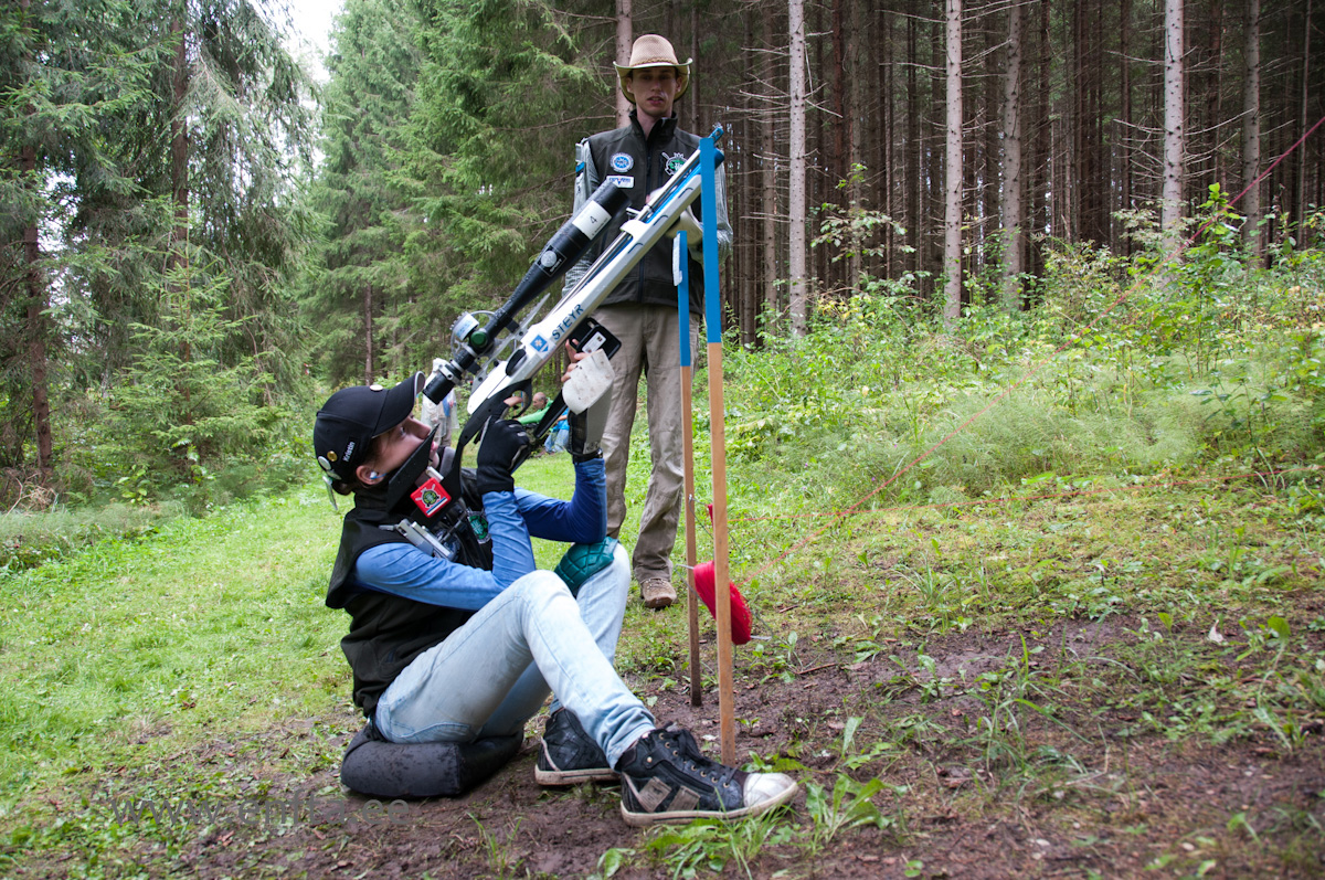 Kristin Antsmäe EE, Steyr LG 110 Field Target, Nikko Stirling Targetmaster 10-50x60